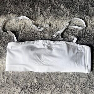 NWT Gap White Convertible Bandeau Bra